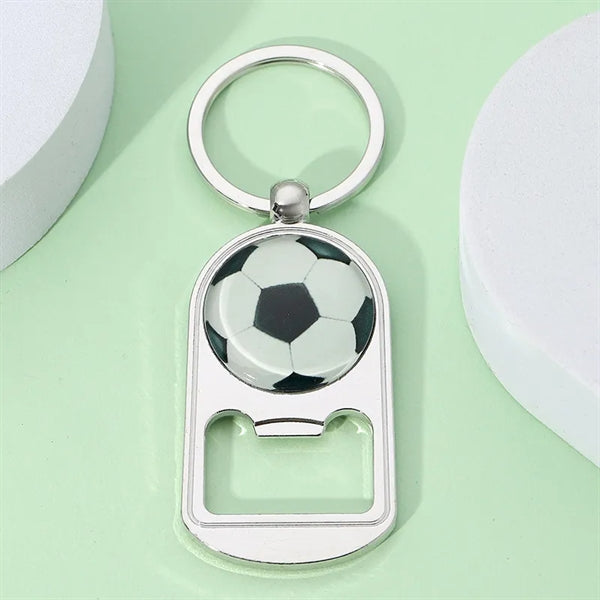 Bottle Opener Keychain Sport Basketball Accessories for Men