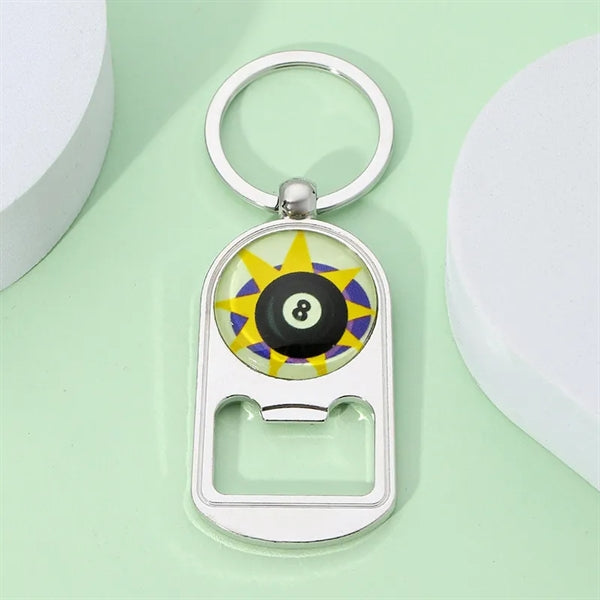 Bottle Opener Keychain Sport Basketball Accessories for Men