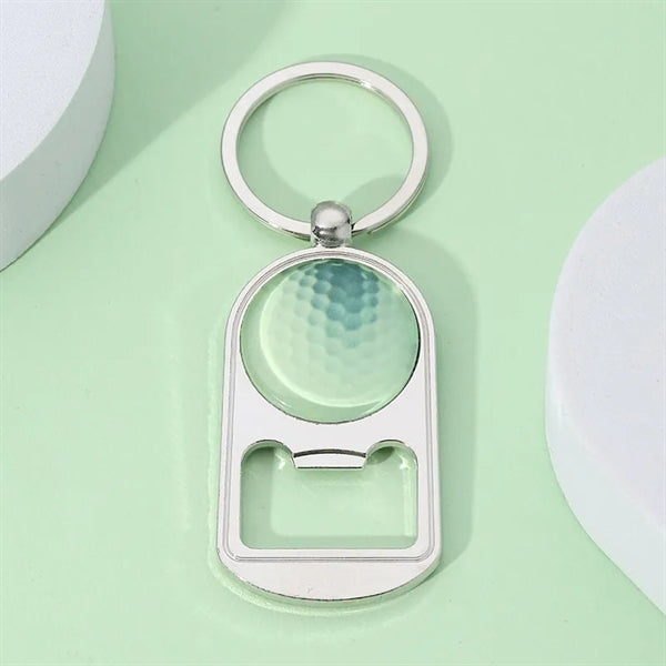 Bottle Opener Keychain Sport Basketball Accessories for Men