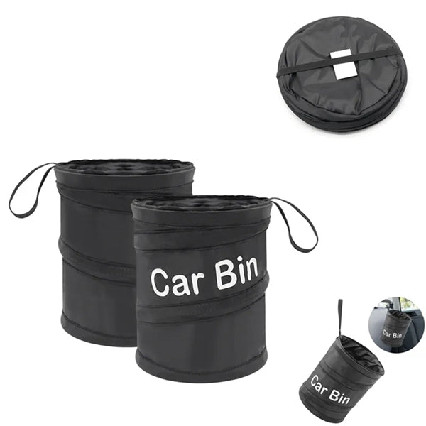 Portable Car Trash Can Collapsible Garbage Bin