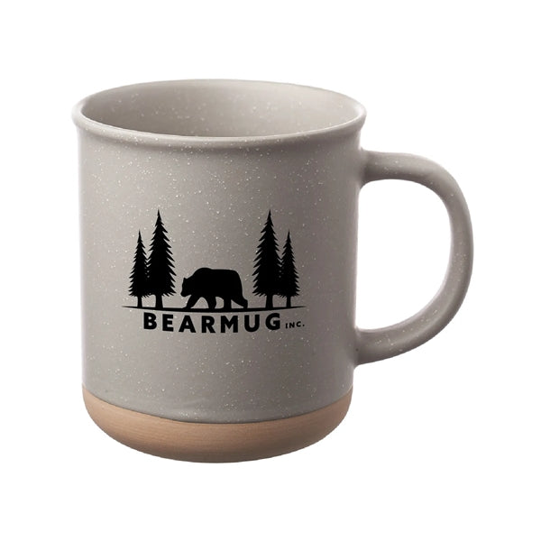 13.5 oz. Speckled Clay Coffee Mug (1 Color Imprint)