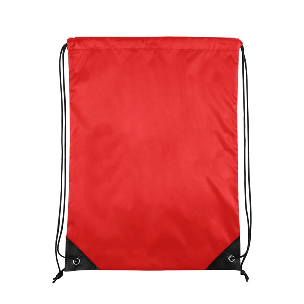 Glow Imprint Polyester Drawstring Bag