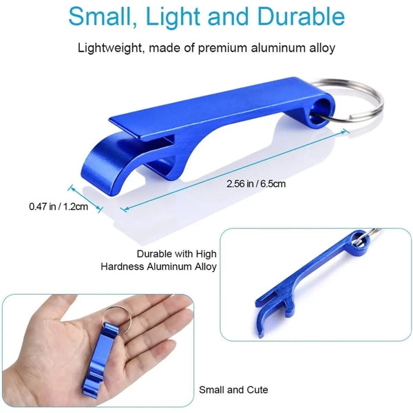 Metal Keychain Beverage Beer Bottle Opener