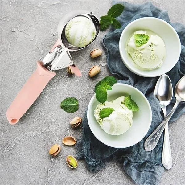 Stainless Steel Scoop With Trigger