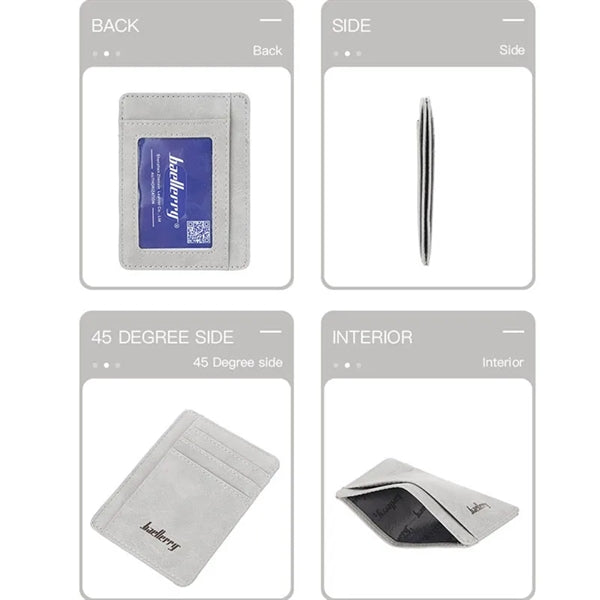 Multi Slot Leather Wallet