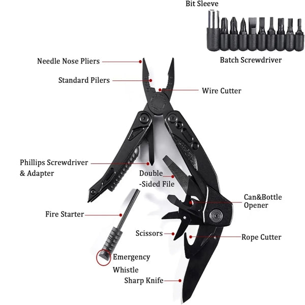 Outdoor Folding Multitool Plier