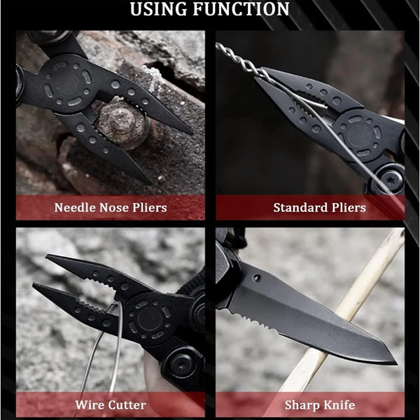 Outdoor Folding Multitool Plier