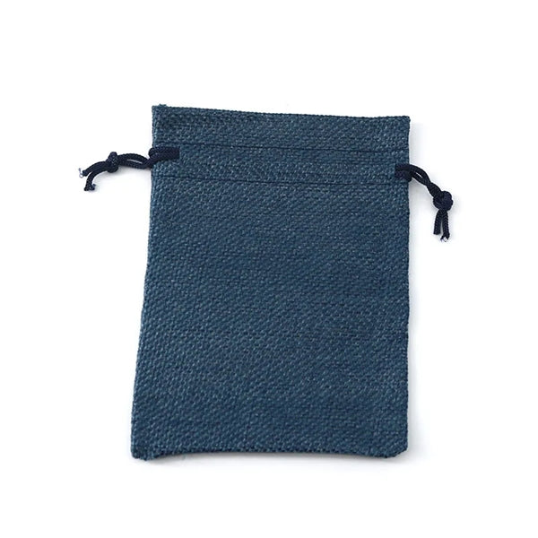 Drawstring Burlap Bag Jewelry Favors Wrapping Pouche