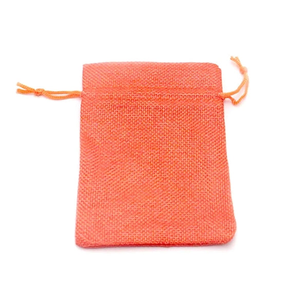 Drawstring Burlap Bag Jewelry Favors Wrapping Pouche