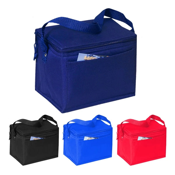 Ttuch 6 Pack Polyester Cooler Lunch Bag
