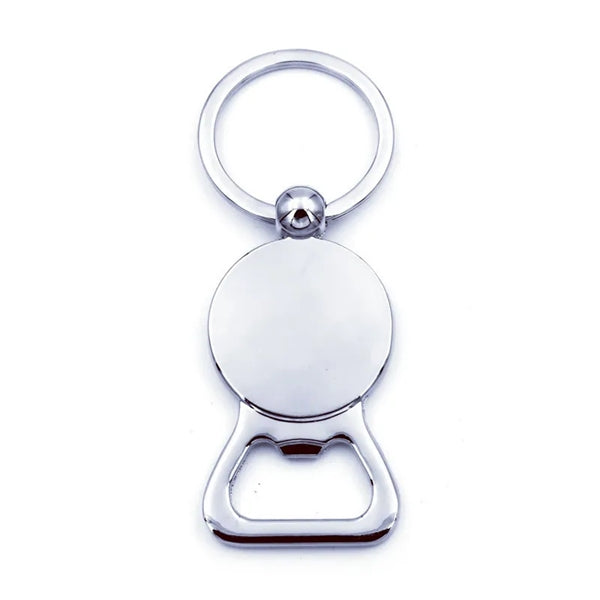 Firefighter Sign Keychain with Bottle Cap Opener