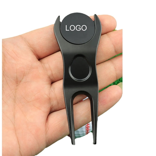 Portable Golf Green Divot Fork Metal