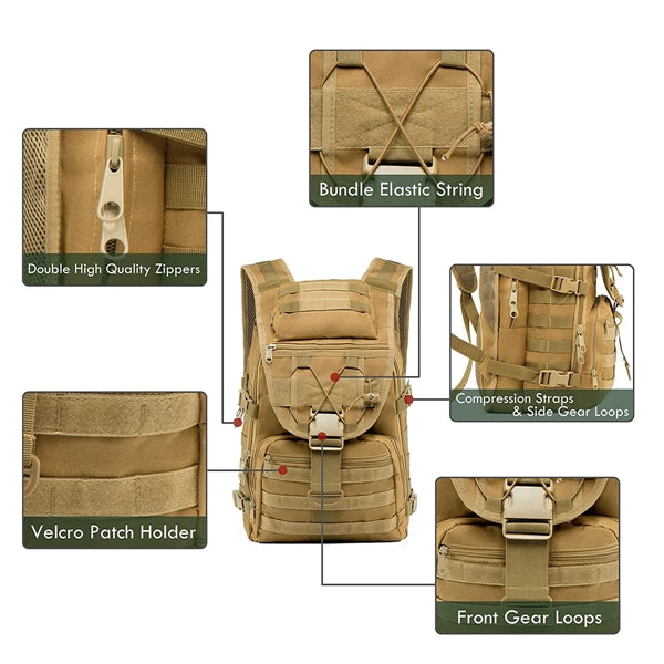 Military Tactical Backpack for Men