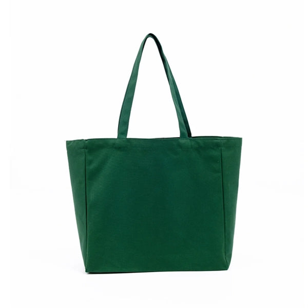 Canvas Plain Tote Bags 13.4x12.2in