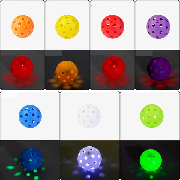 40 Holes Led Light Up Pickle-ball