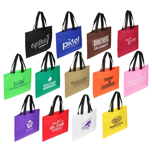 15.5" x 12" Non-Woven Recycle Shopping Bag