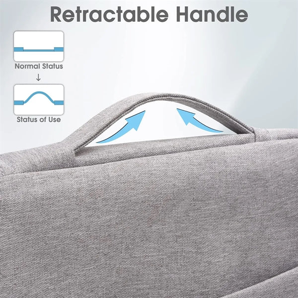 13.3" Laptop Sleeve with Front Pocket