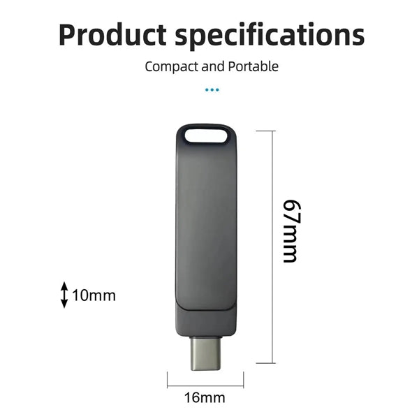 2 in 1 Type C Flash Drive