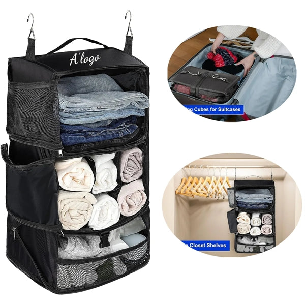 Travel Hanging Collapsible Compression Garment Organiser