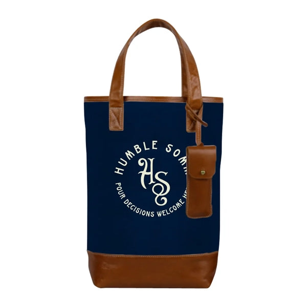 Elegant Nylon Wine Tote