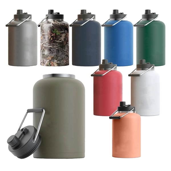 RTIC Ringed Stainless Steel One Gallon Jug