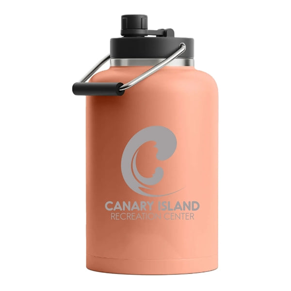 RTIC Ringed Stainless Steel One Gallon Jug