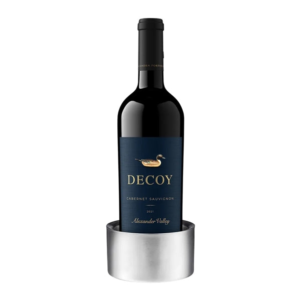 Stainless Steel Double-Wall Bottle Coaster