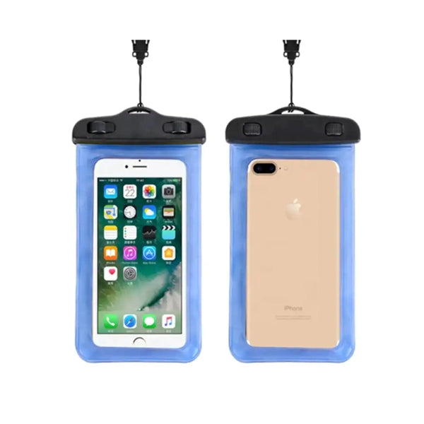 IPX8 Waterproof Floating Mobile Phone PVC Pouch with Lanyard