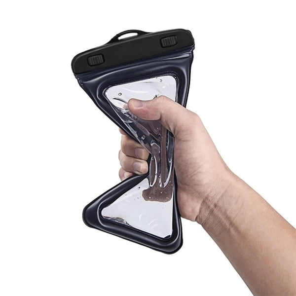 IPX8 Waterproof Floating Mobile Phone PVC Pouch with Lanyard