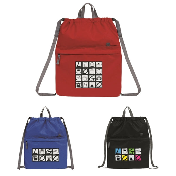 Contempo Drawstring Backpack