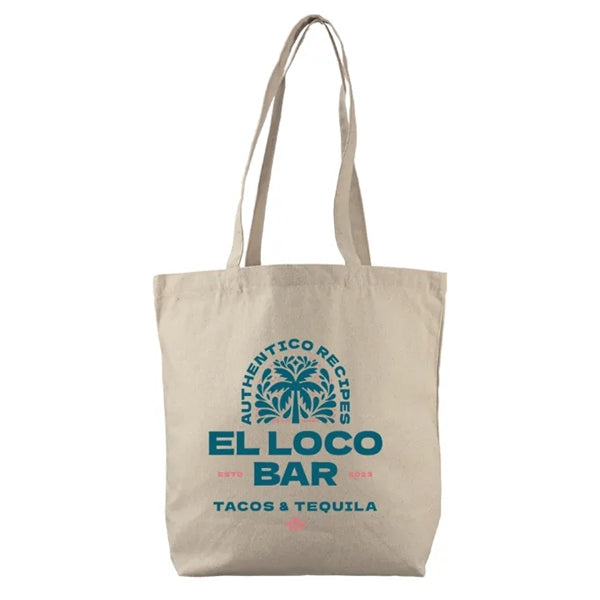 Natural 10oz Cotton Canvas Tote Bag