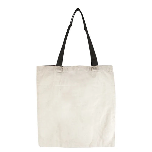 Flat Vibrant 9oz Cotton Canvas Tote Bag