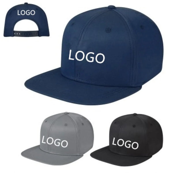 Hip Hop Style Flat Bill Hats Teens Adjustable Baseball Caps