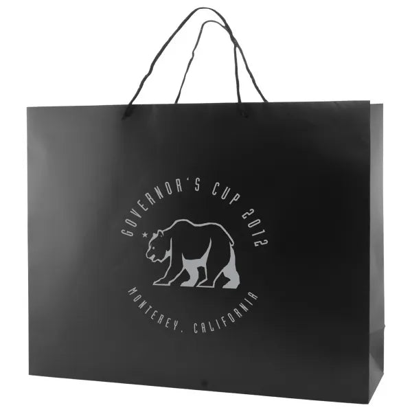 Matte Laminated Euro Tote/Gift Bag (8"x 4"x 10")