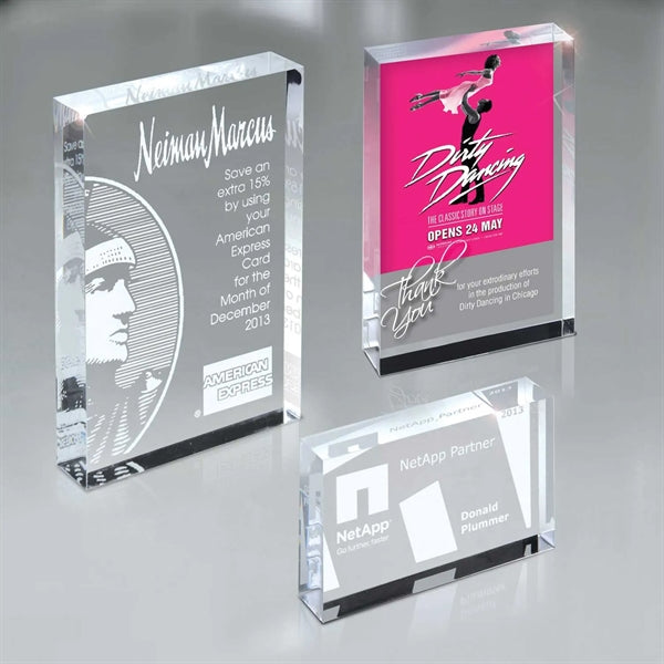 Optic Crystal Tablet Award