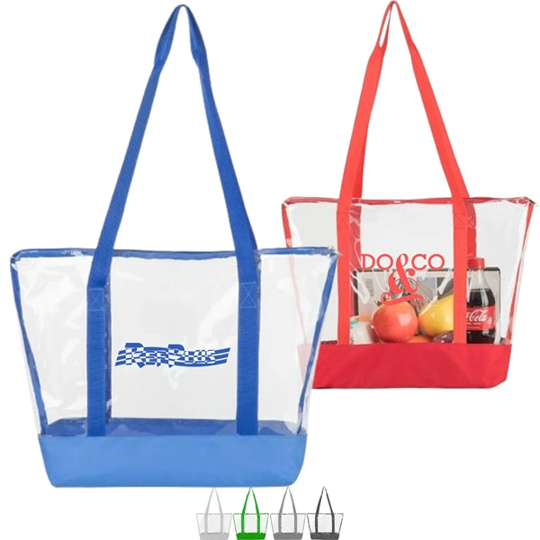 Stadium Approved Clear Tote Bag (19" X 14" X 5.7")