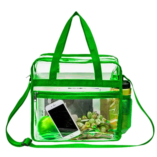 Large PVC Clear Waterproof Travel Shopping Storage Tote Bag