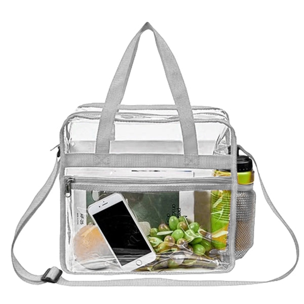Large PVC Clear Waterproof Travel Shopping Storage Tote Bag