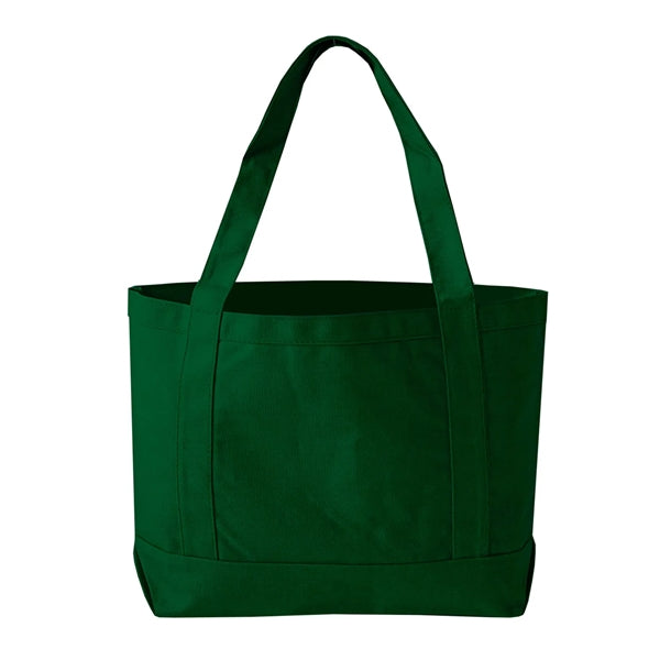 Cotton Canvas Open Boat Tote