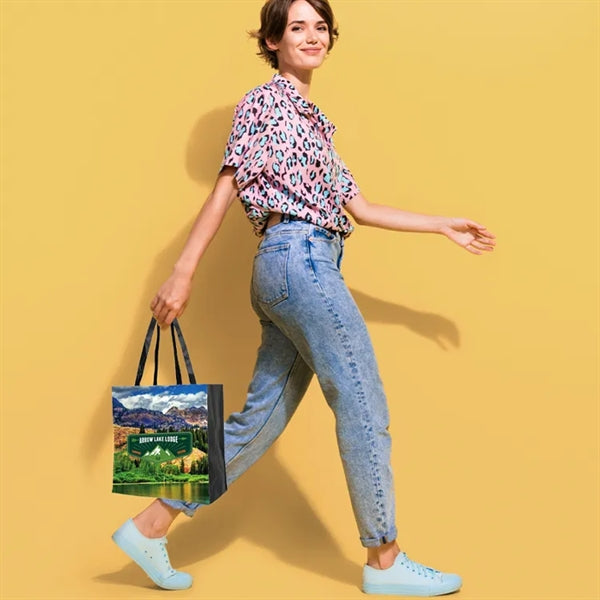 Full Gusseted Tote-Full Color on Front Only