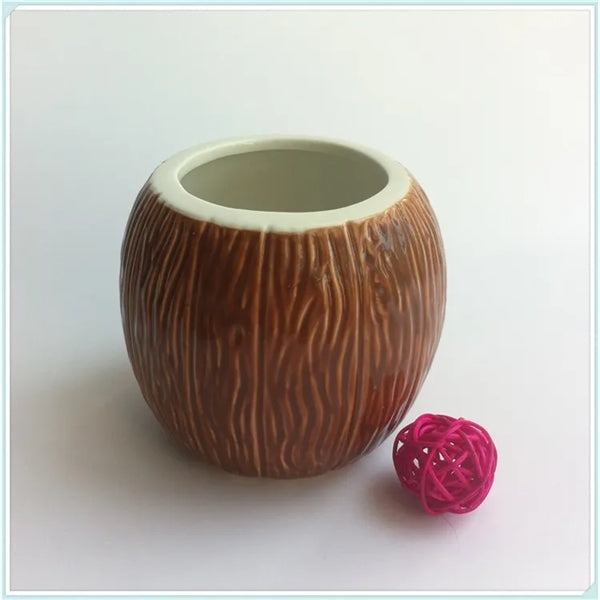 Coconut Shape Tiki Cup