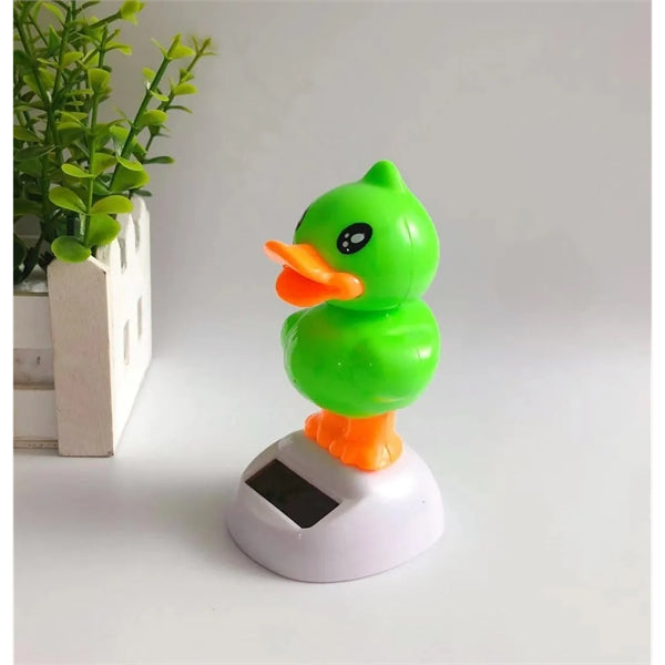 Solar Powered Shaking Head Car Decoration Dancing Toys