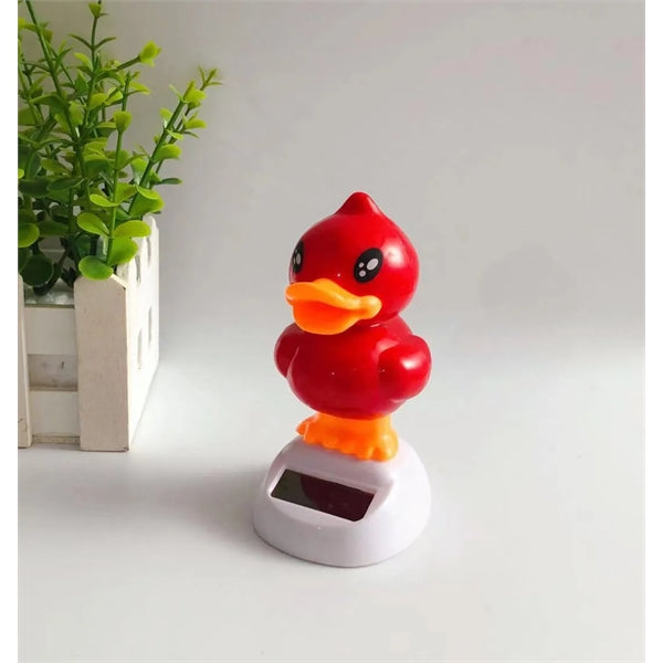 Solar Powered Shaking Head Car Decoration Dancing Toys
