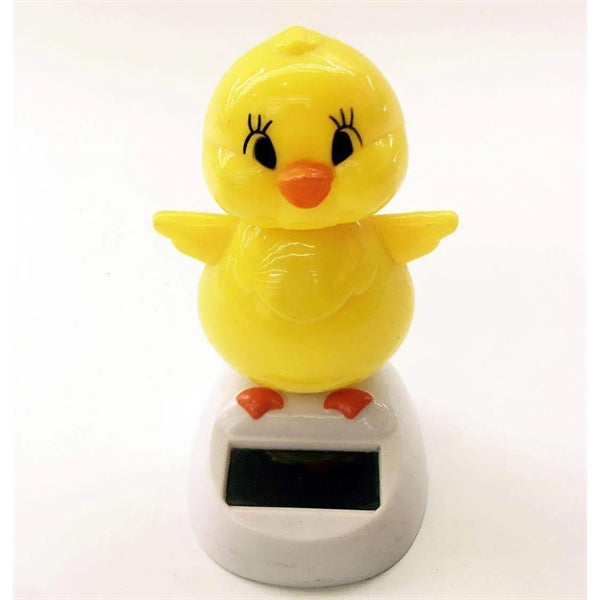 Solar Powered Shaking Head Car Decoration Dancing Toys