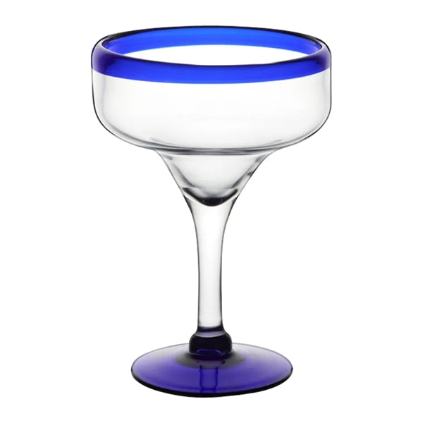 Handblown Mexican Margarita Glass