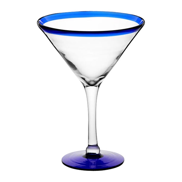 Handblown Mexican Martini Glass