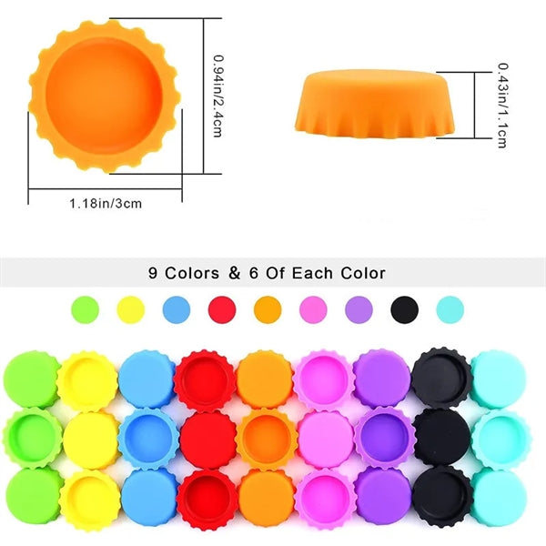 Beer Savers - Silicone Rubber Bottle Caps