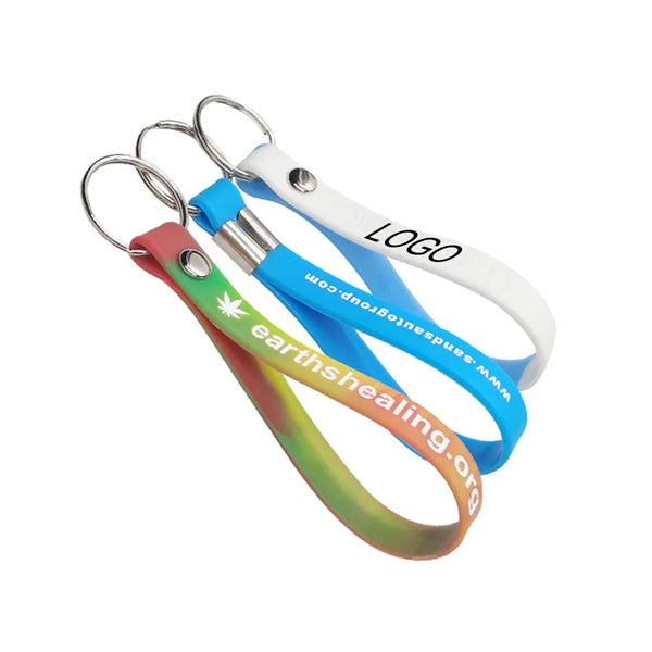 Silicone Wristband Keychain