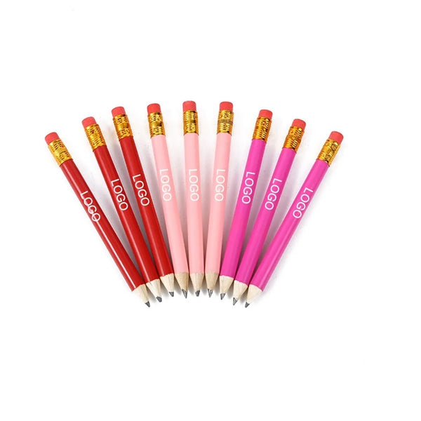 Wooden Golf Pencil with Eraser