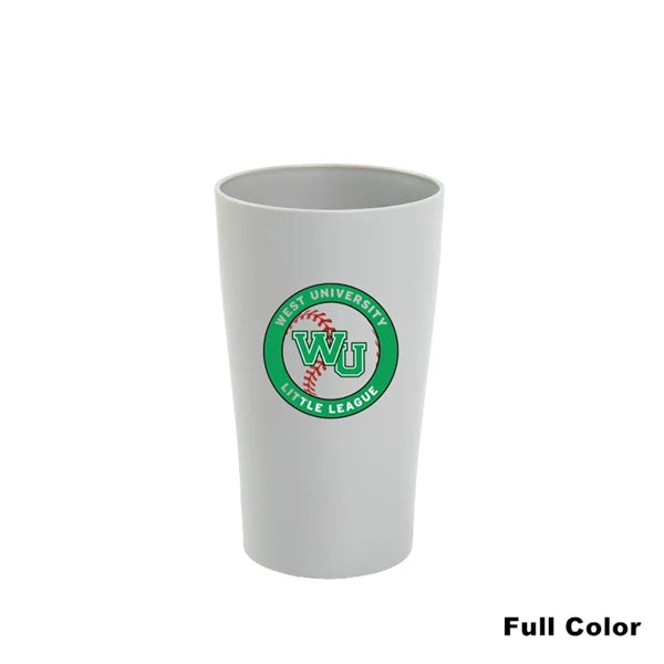 12 oz Wheat Straw Colored Toothbrush Cup Drinking Tumbler